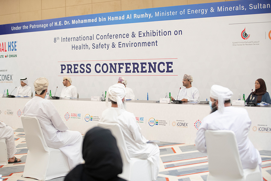 Inauguration of the eighth edition of Global HSE conference in Oman